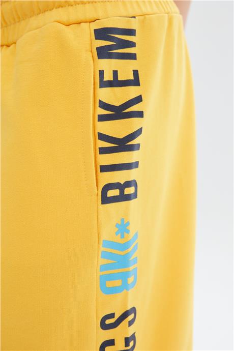 Bikkembergs Erkek Çocuk Sarı Şort