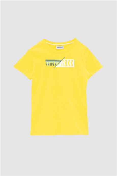 Bikkembergs Erkek Çocuk Sarı T-Shirt