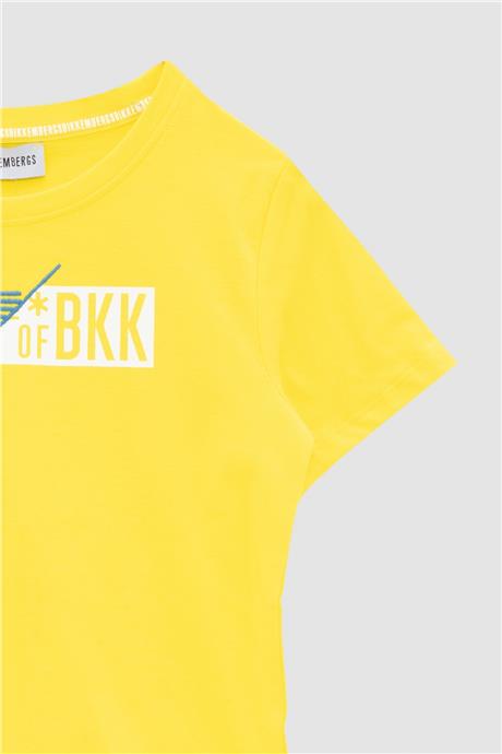 Bikkembergs Erkek Çocuk Sarı T-Shirt