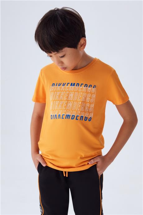 Bikkembergs Erkek Çocuk Sarı Tshirt