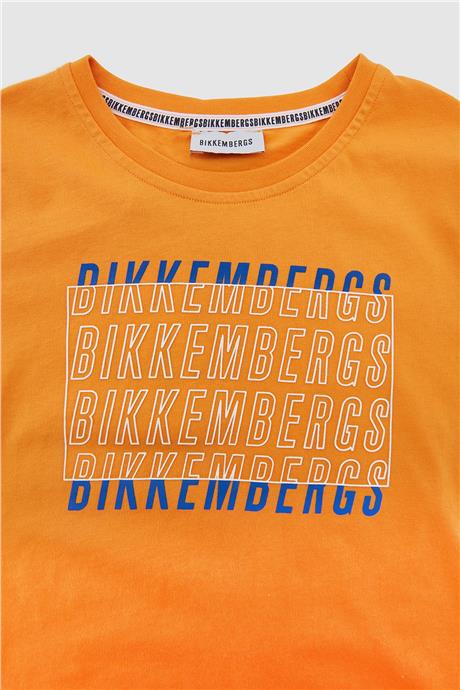 Bikkembergs Erkek Çocuk Sarı Tshirt