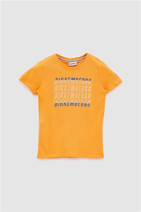 Bikkembergs Erkek Çocuk Sarı Tshirt