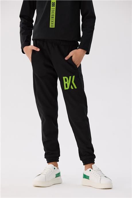 Bikkembergs Erkek Çocuk Siyah Eşofman Altı