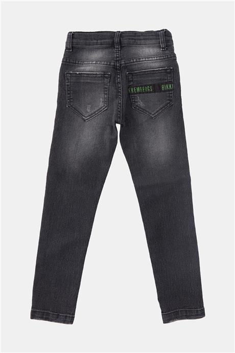 Bikkembergs Erkek Çocuk Siyah Jean