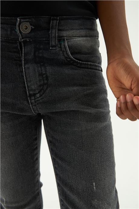 Bikkembergs Erkek Çocuk Siyah Jean