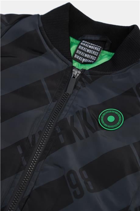 Bikkembergs Erkek Çocuk Siyah Mont