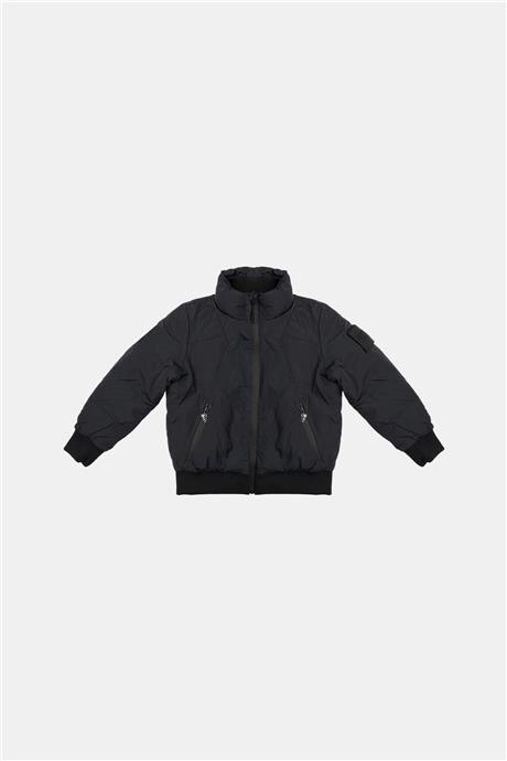 Bikkembergs Erkek Çocuk Siyah Mont