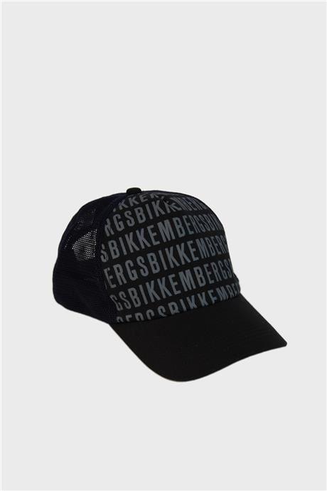 Bikkembergs Erkek Çocuk Siyah Şapka