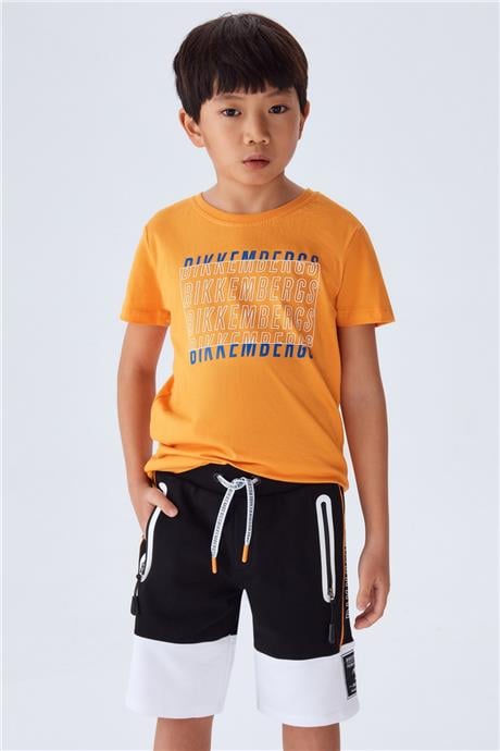 Bikkembergs Erkek Çocuk Siyah Şort
