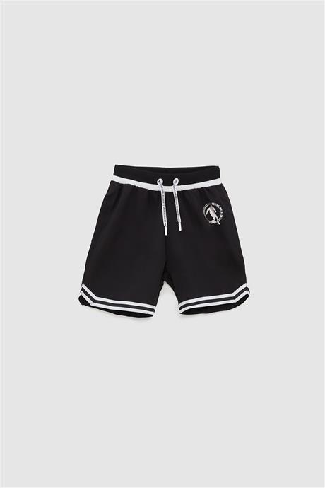 Bikkembergs Erkek Çocuk Siyah Şort