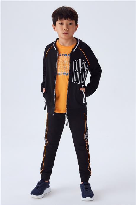 Bikkembergs Erkek Çocuk Siyah Sweatshirt
