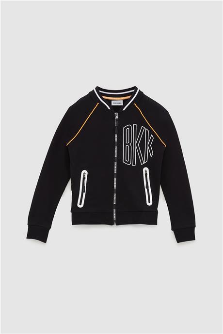 Bikkembergs Erkek Çocuk Siyah Sweatshirt