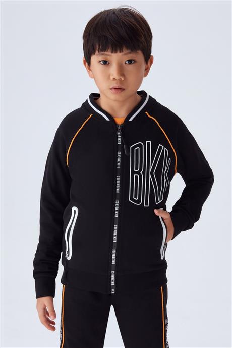 Bikkembergs Erkek Çocuk Siyah Sweatshirt