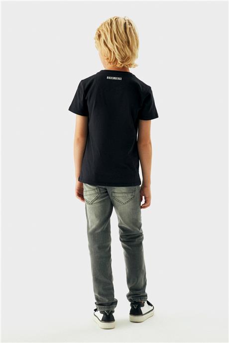Bikkembergs Erkek Çocuk Siyah T-Shirt