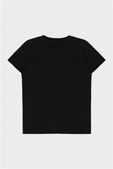 Bikkembergs Erkek Çocuk Siyah T-Shirt