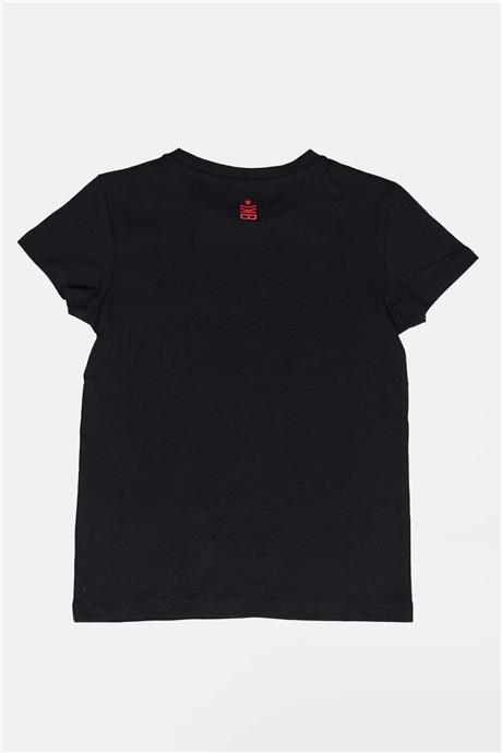 Bikkembergs Erkek Çocuk Siyah T-Shirt