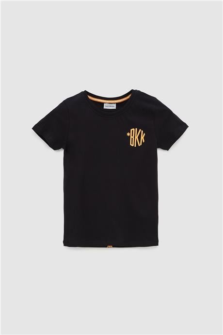 Bikkembergs Erkek Çocuk Siyah Tshirt