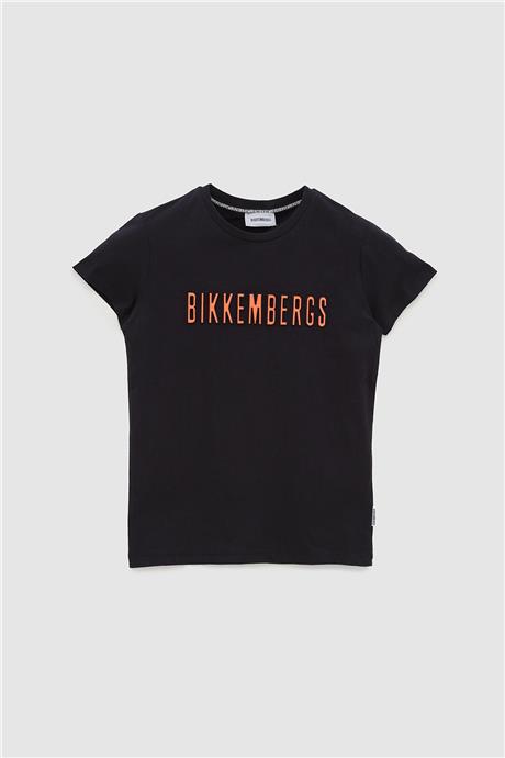 Bikkembergs Erkek Çocuk Siyah Tshirt