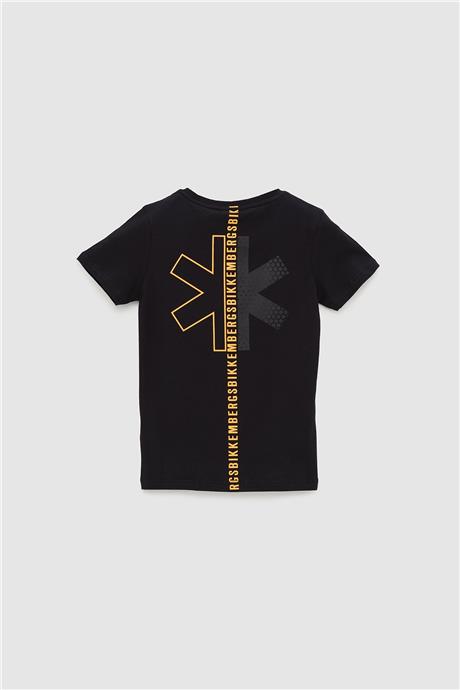 Bikkembergs Erkek Çocuk Siyah Tshirt