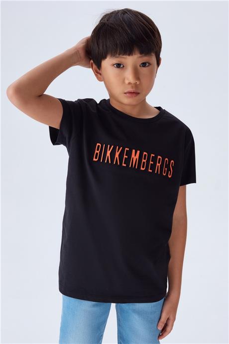 Bikkembergs Erkek Çocuk Siyah Tshirt