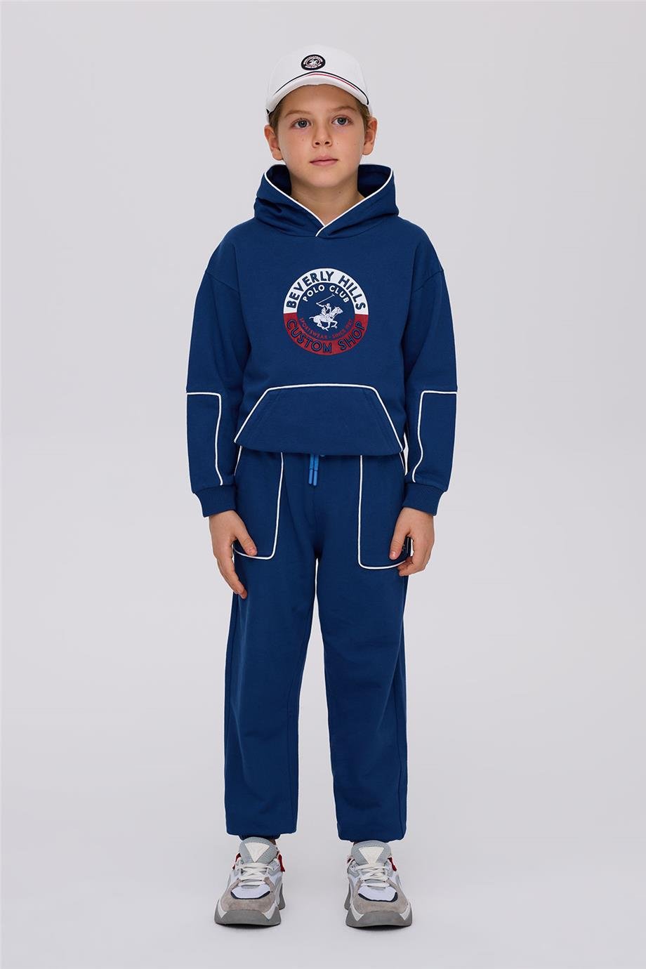 Beverly Hills Polo Club Boy Saxe Tracksuit Bottom