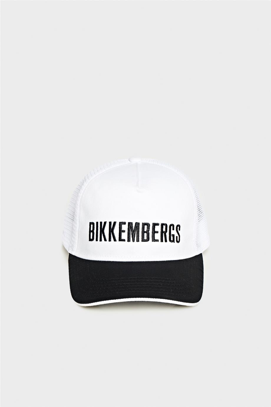 Bikkembergs Erkek Çocuk Beyaz Şapka görsel 3