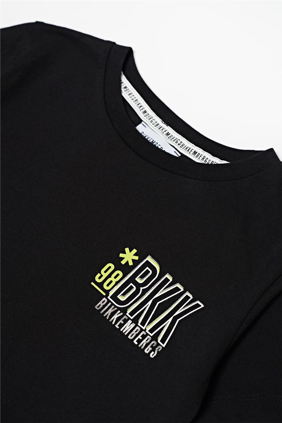 Bikkembergs Erkek Çocuk Siyah Tişört görsel 7