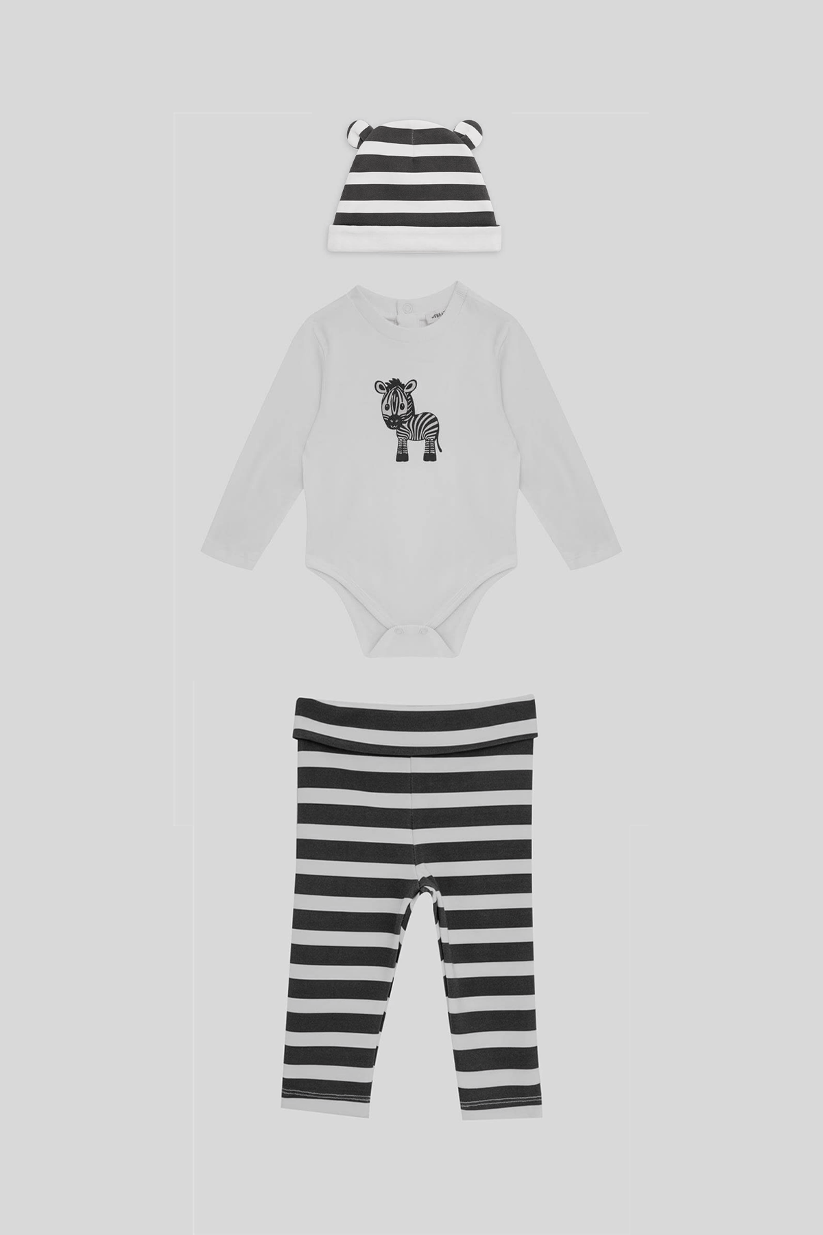 GB Baby Basic Erkek Bebek Çizgili Eşofman Takım