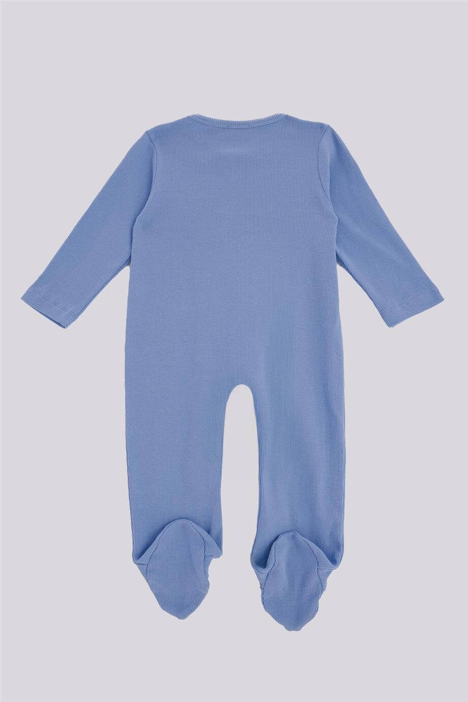 GB Baby Basic Erkek Bebek Mavi Tulum görsel 2