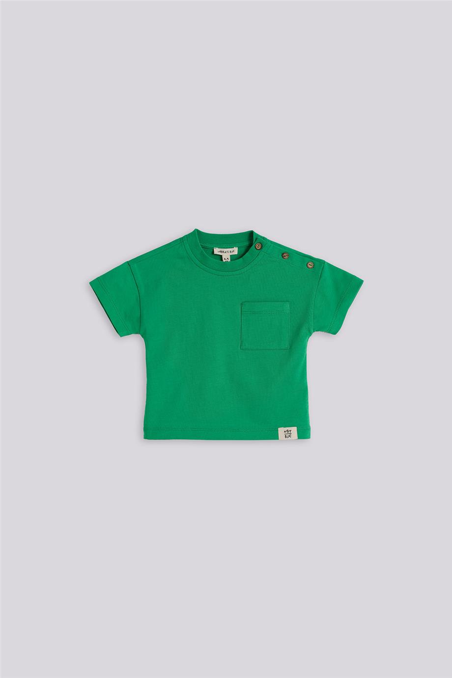 GB Baby Basic Erkek Bebek Yeşil Tişört