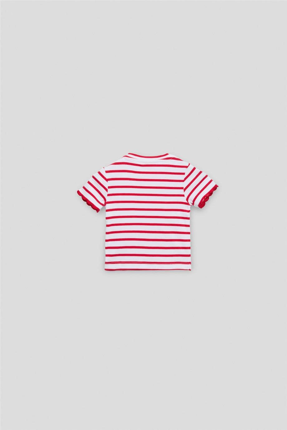 Gb Baby Basic Kız Bebek Çizgili Tişört görsel 3