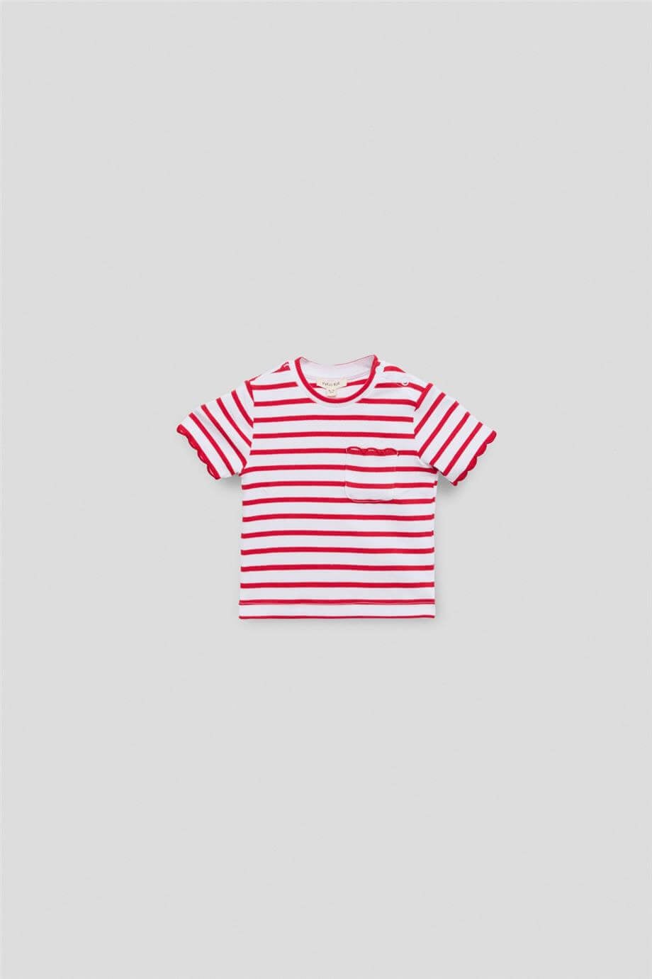 Gb Baby Basic Kız Bebek Çizgili Tişört