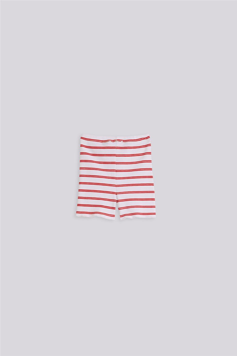 GB Baby Basic Kız Bebek Desenli Şort Takım görsel 6