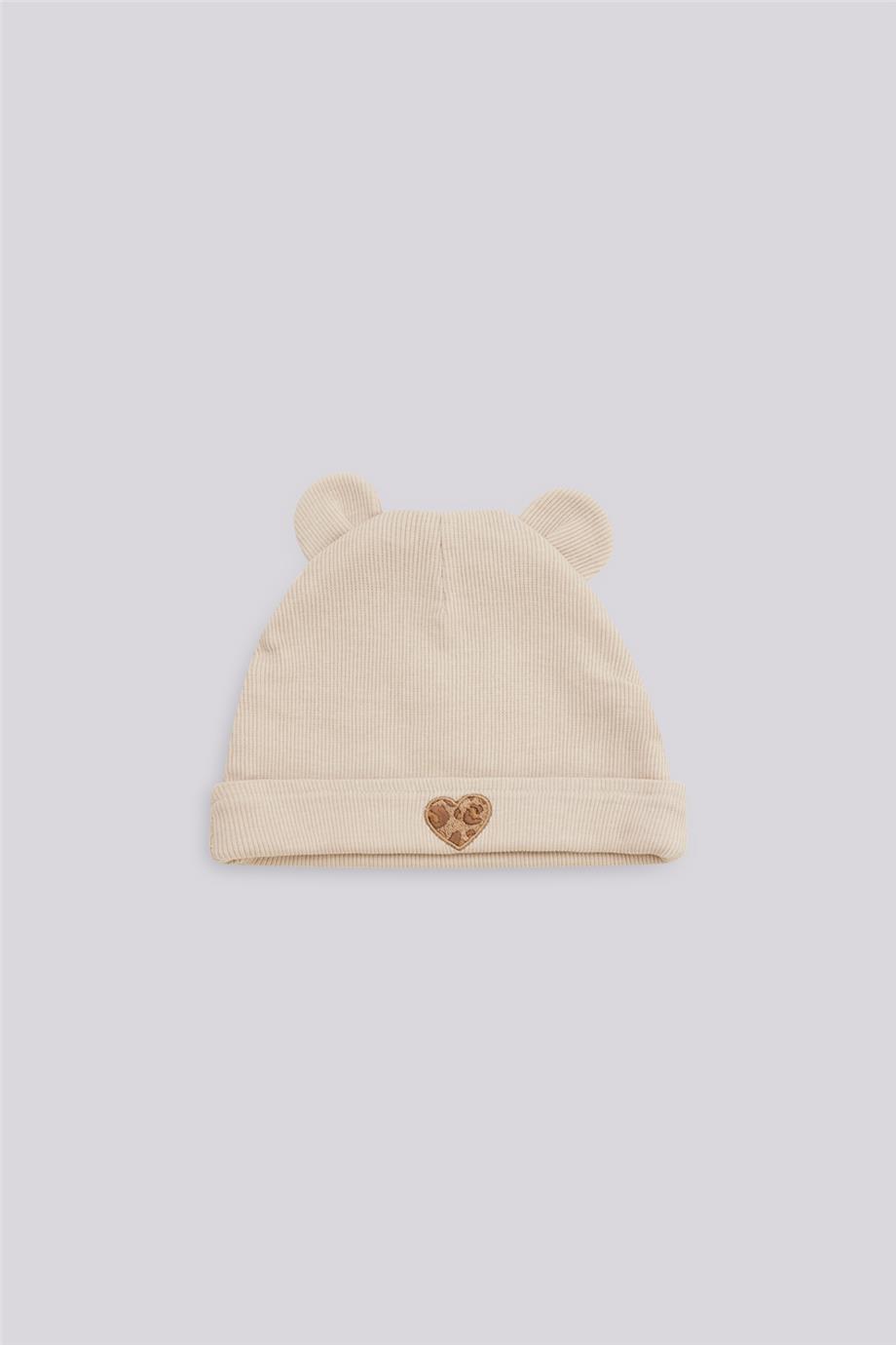GB Baby Basic Kız Bebek Ekru Bere