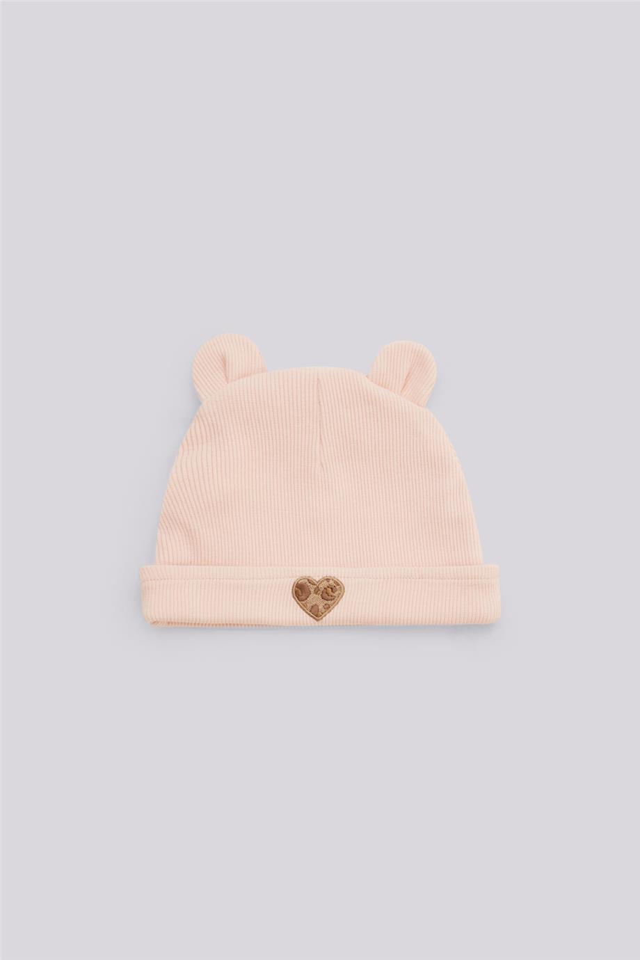 GB Baby Basic Kız Bebek Pembe Bere