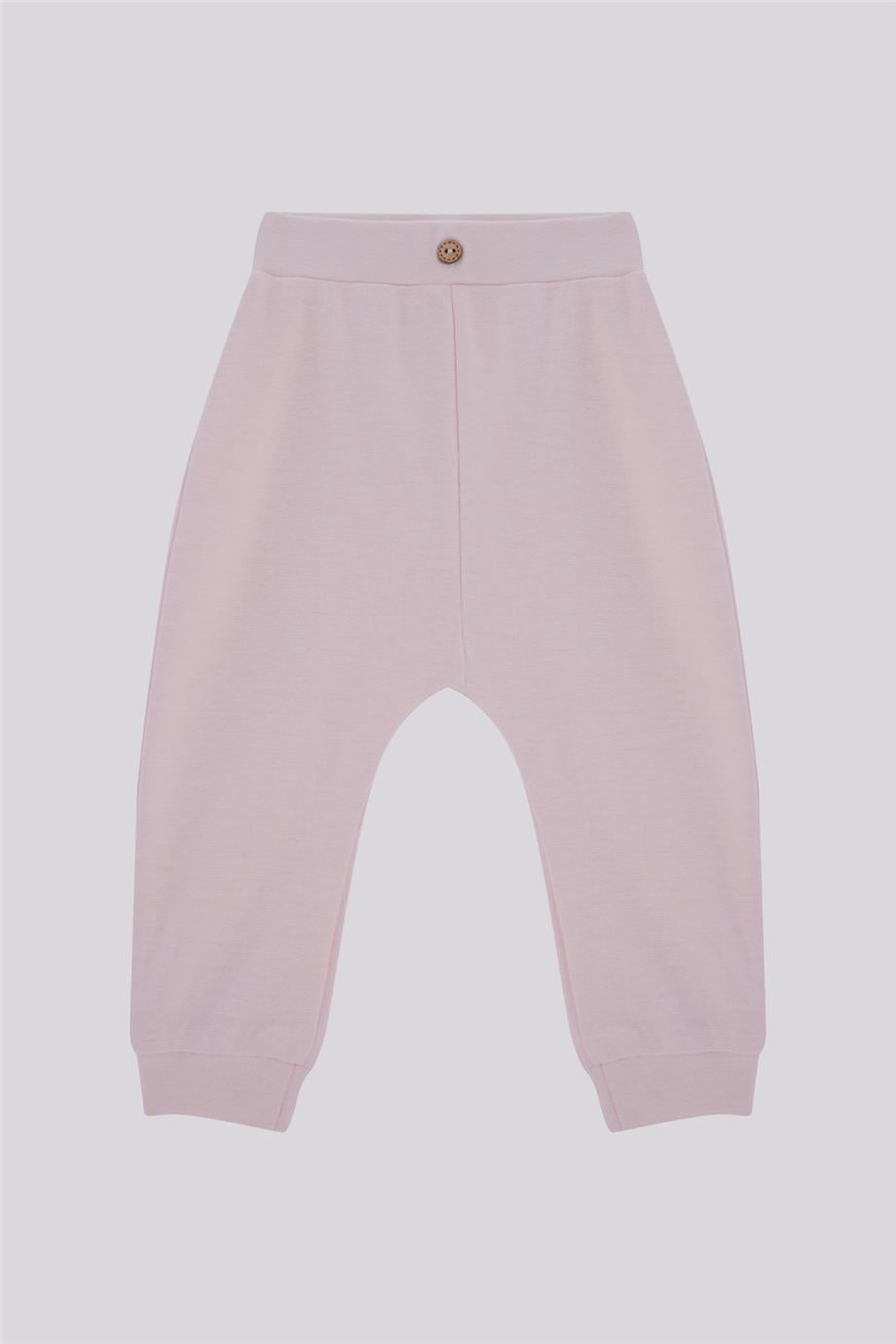 GB Baby Basic Kız Bebek Pembe Eşofman Takım görsel 5
