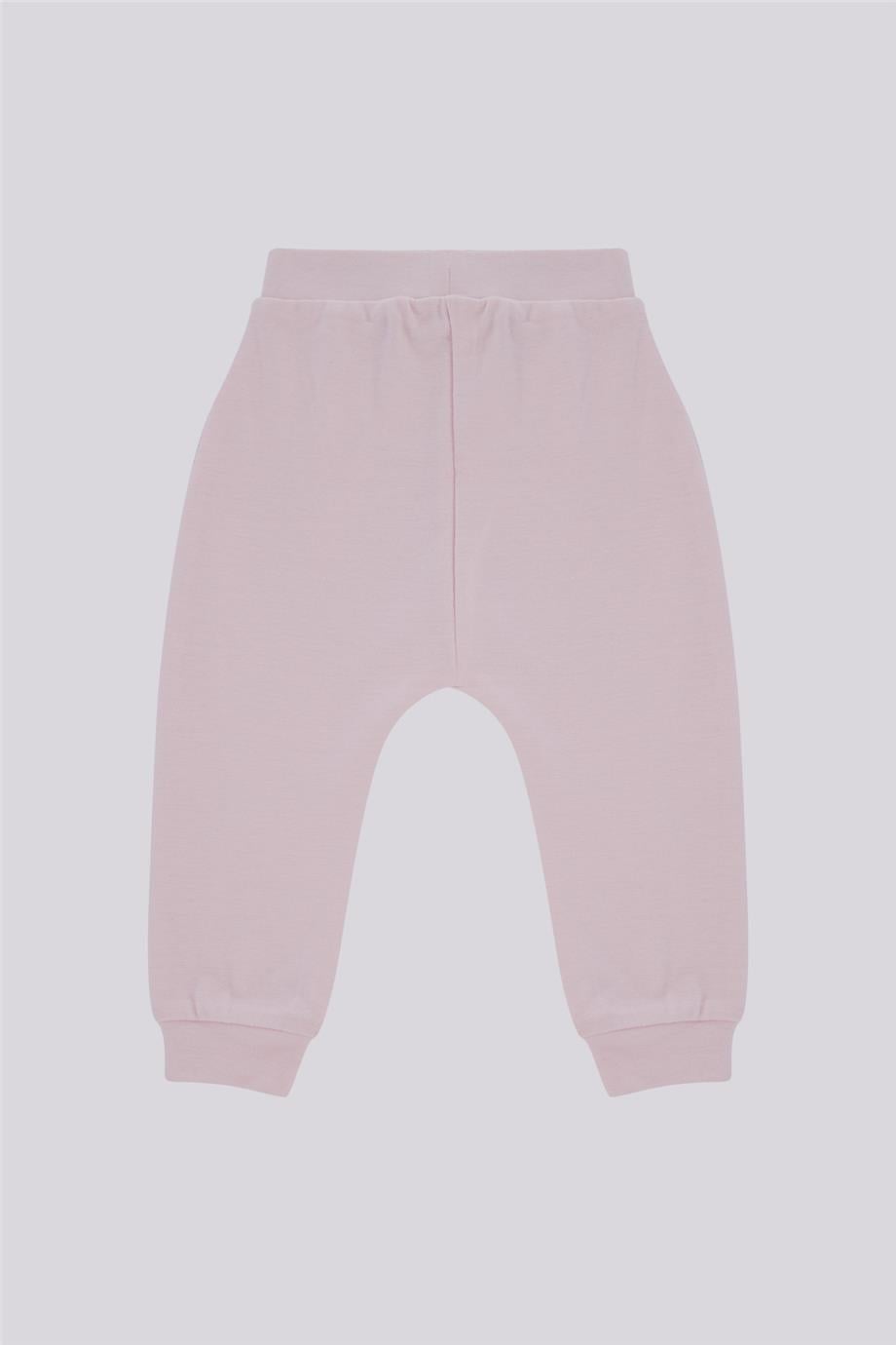 GB Baby Basic Kız Bebek Pembe Eşofman Takım görsel 6
