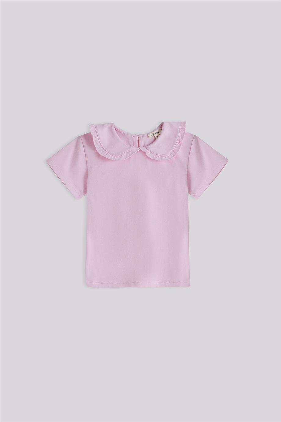 GB Baby Basic Kız Bebek Pembe Tişört