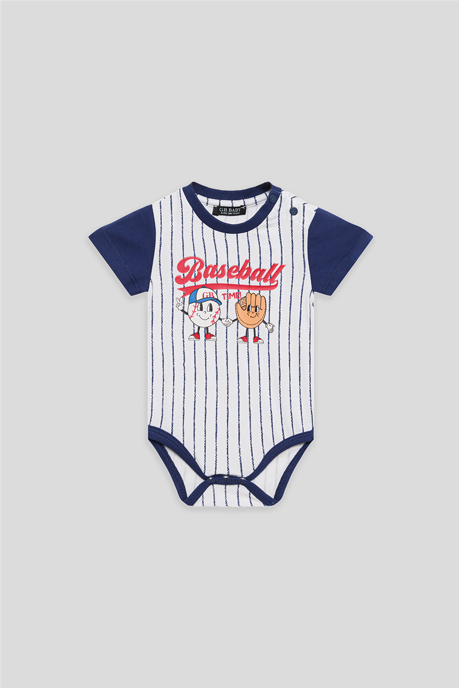 GB Baby Erkek Bebek Çizgili Body