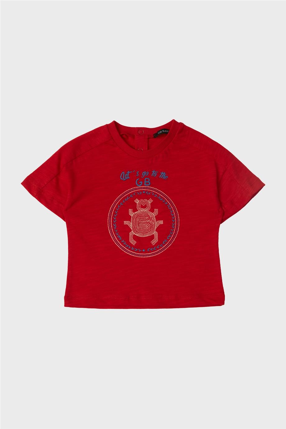 GB Baby Erkek Bebek Kırmızı Tişört