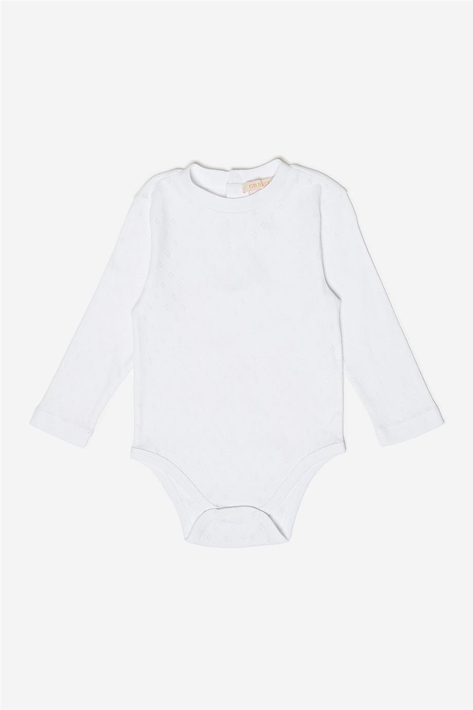 GB Baby Kız Bebek Beyaz Body