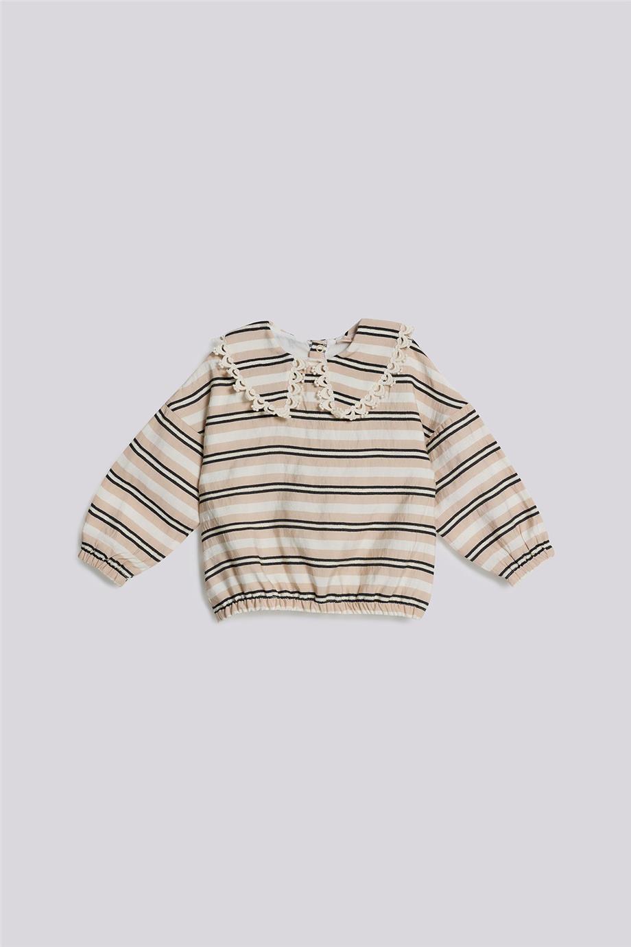 GB Baby Kız Bebek Çizgili Bluz