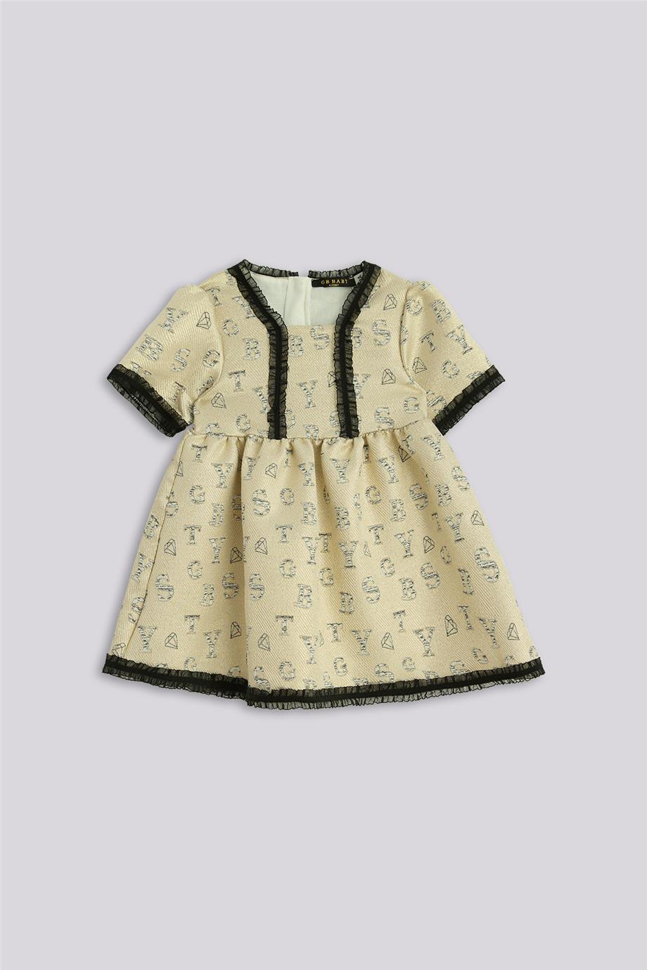 GB Baby Kız Bebek Desenli Elbise