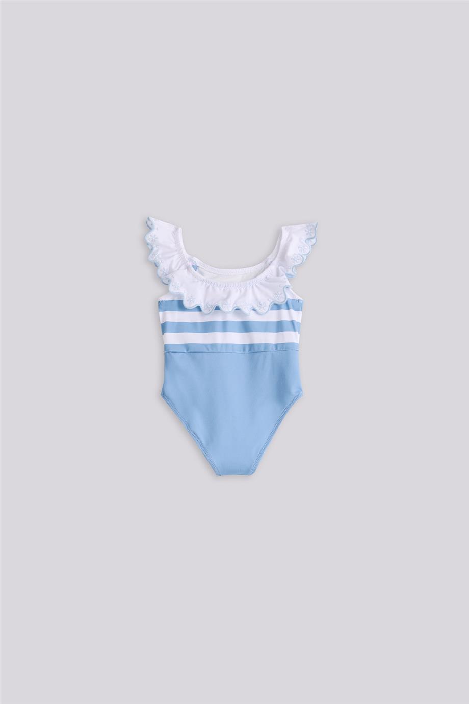 GB Baby Kız Bebek Desenli Mayo görsel 2
