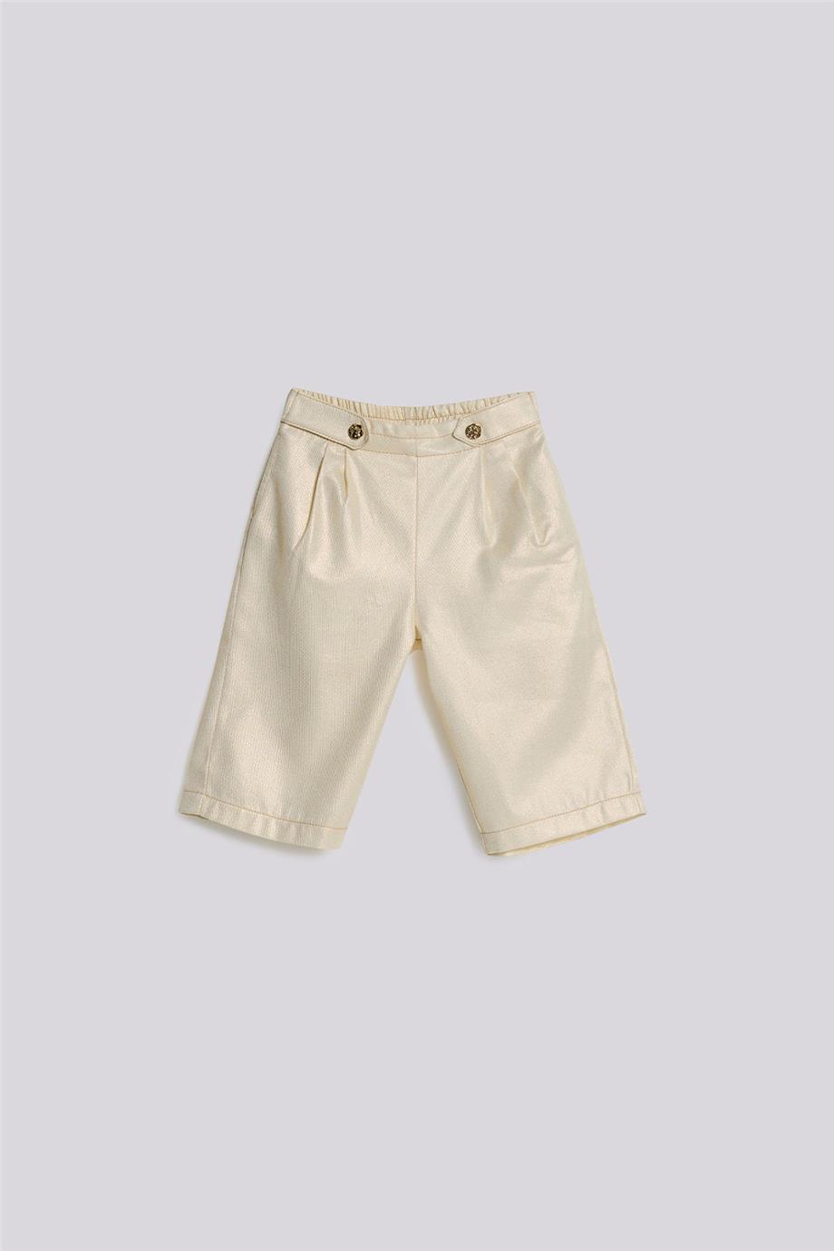 GB Baby Kız Bebek Ekru Pantolon