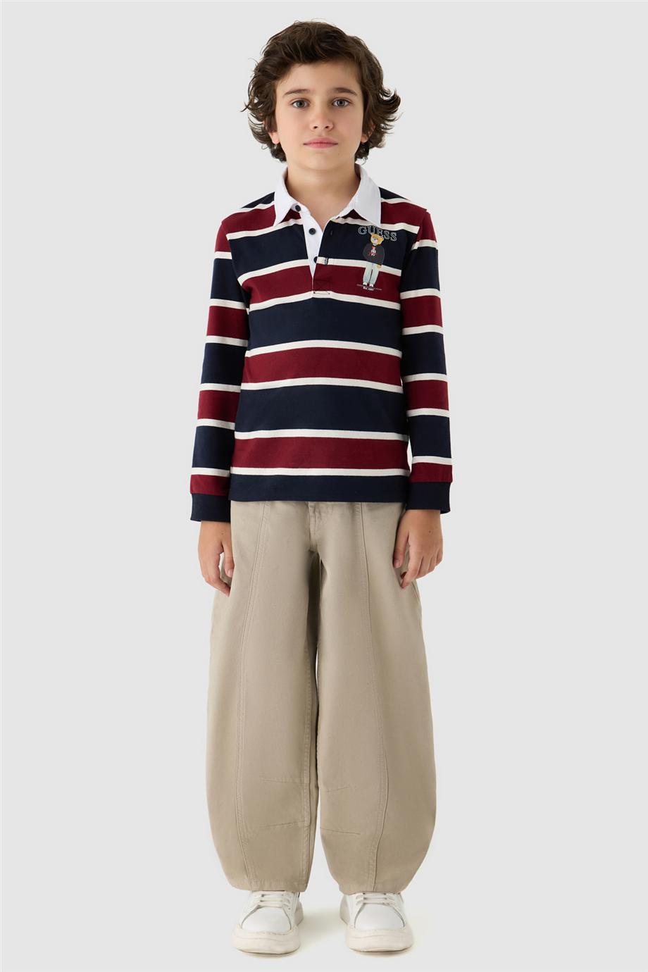Guess Erkek Çocuk Çizgili Tişört