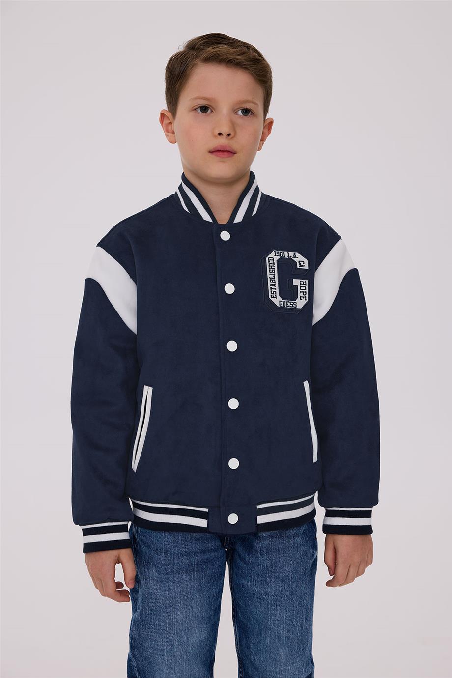 Guess Erkek Çocuk Lacivert Ceket