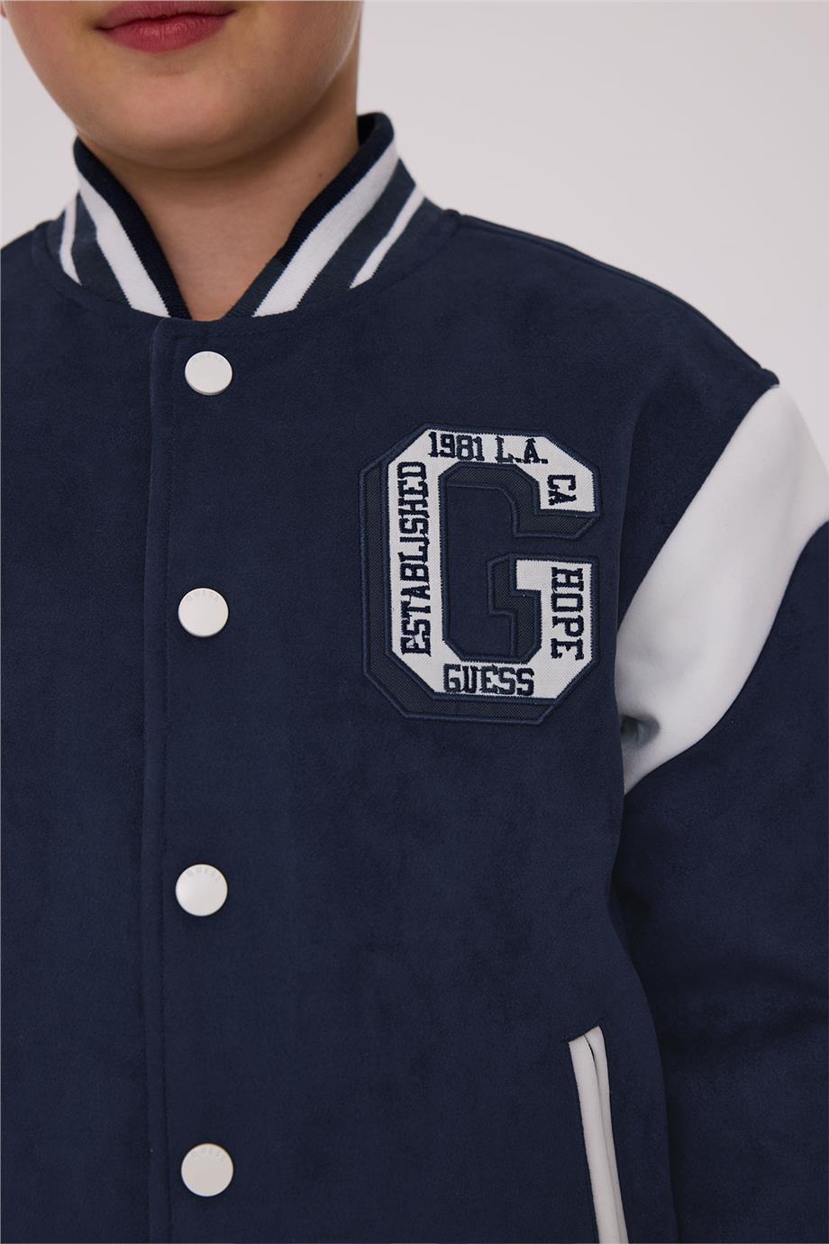 Guess Erkek Çocuk Lacivert Ceket görsel 4