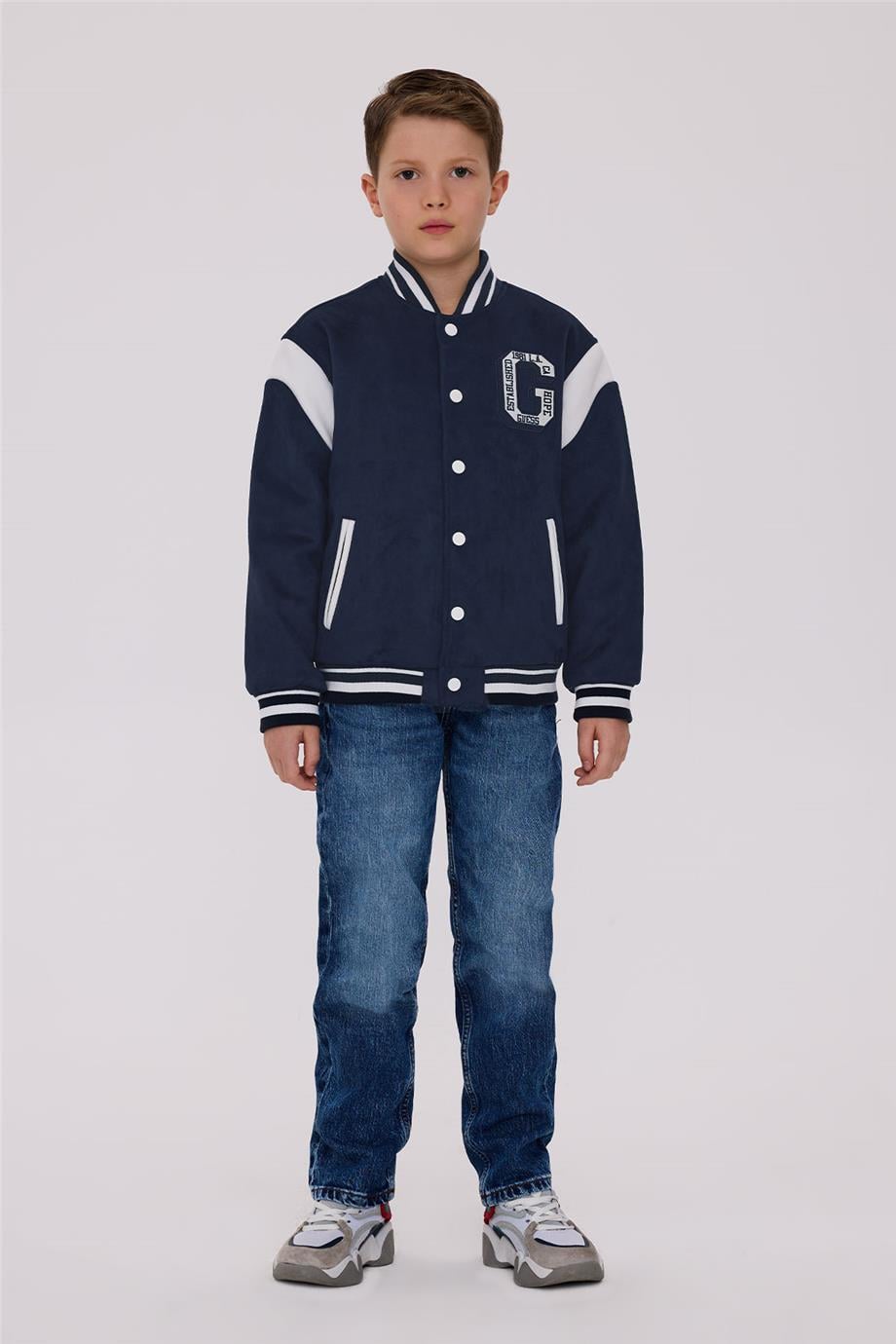 Guess Erkek Çocuk Lacivert Ceket görsel 2