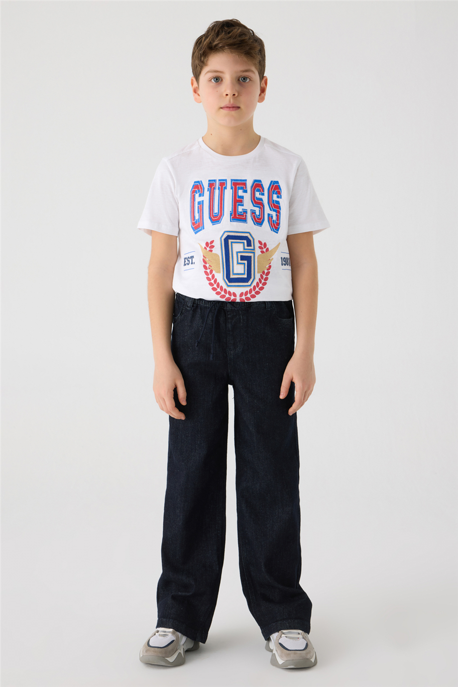 Guess Erkek Çocuk Siyah Pantolon